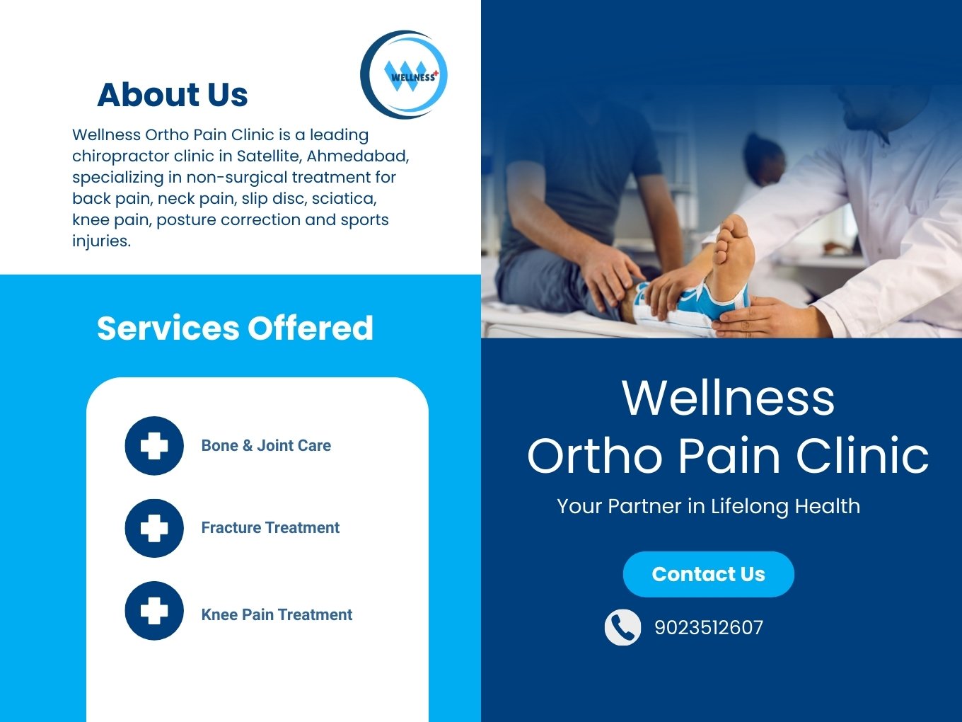 Wellness Ortho Clinic Lobby Interior